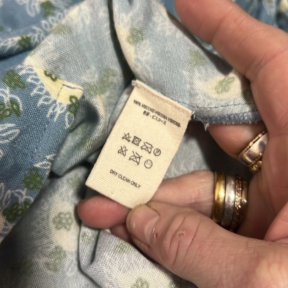 Jen's Pirate Booty Long Sleeve Button Down Daydreamer Amata Blouse Size XS - Picture 12 of 13